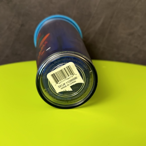 Starbucks 2018 Clear Blue Poppy Flower Floral Cold Cup Coffee Tumbler 24oz Venti - Picture 4 of 4